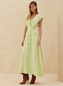 VESTIDO MIDI BOTÕES