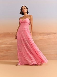 VESTIDO LONGO TOP BORDADO