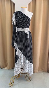 VESTIDO OMBRO SÓ BABADOS
