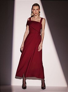 VESTIDO MIDI GARDINER LUX