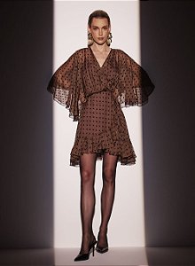 VESTIDO CURTO TRANSPASSADO