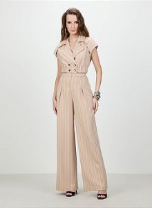 CONJUNTO BLUSA E CALÇA STRIPE