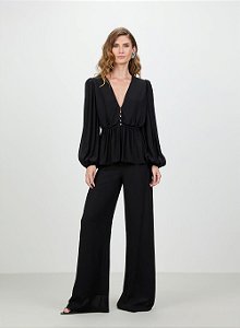 CONJUNTO BLUSA E CALÇA GEORGETE DESIRÉ