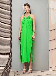 Vestido Verde Frente Única