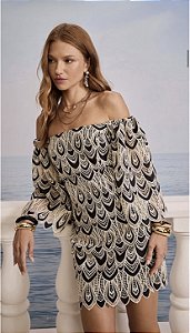 VESTIDO OMBRO A OMBRO NOVEAU