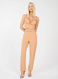 Conjunto Calça E Top Decote Exclusivo