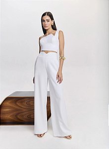 Conjunto Top E Calça Alfaiataria Wave