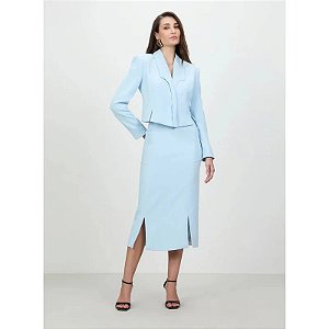 Conjunto Blazer Midi TD Azul Céu