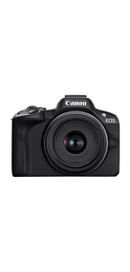 Câmera Canon Eos R50 + Lente 18-45mm