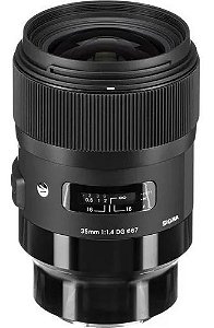 Lente Sigma 35mm F/1.4 Art Dg Hsm Para Sony