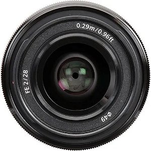 Lente Sony Fe 28mm F/2 - Sel28f20