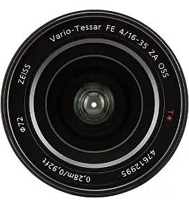 Lente Sony Vario-tessar T * E 16-70mm F/4 Za Oss