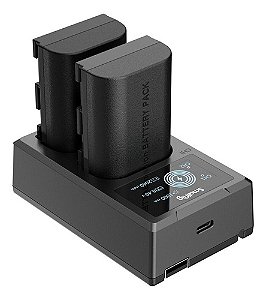 Kit Smallrig 3821 2x Baterias Lp-e6nh E Carregador Duplo