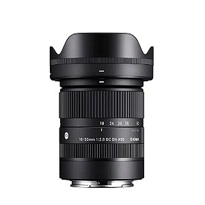 Lente Sigma 18-50mm F2.8 Dc Dn Para Canon Rf Black Color