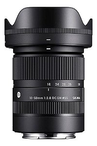 Lente Sigma 18-50mm F2.8 Dc Dn Para Canon Rf Black Color