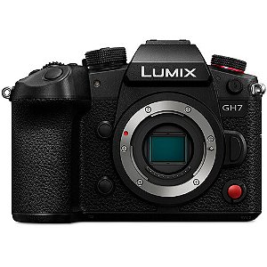 Microcâmera Sem Espelho Panasonic Lumix Gh7 De Quatro Terços Preto