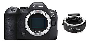 Canon R6 Mark Ii Corpo + Adaptador Snipiz Ef-eos R1
