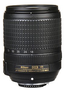 Lente Nikon Af-s 18-140 Mm Vr F/3.5-5.6g Dx Nikon Af-s Dx Preto