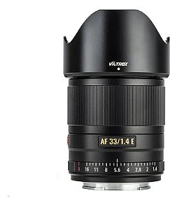 Lente Viltrox 33mm F1.4 Sony Cor Preto Tipo De Montagem E-mount