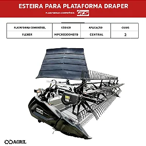 Esteira Draper Central Plataforma Flexer Gts 03004019