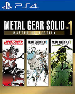 Metal Gear Solid: Master Collection Vol.1 PS4 Mídia Digital