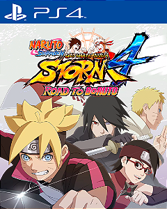 Naruto Shippuden: Ultimate Ninja Storm 4 Road To Boruto PS4 Mídia Digital