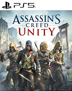 Assassins Creed Unity PS5 Mídia Digital
