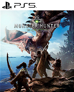 Monster Hunter World PS5 Mídia Digital