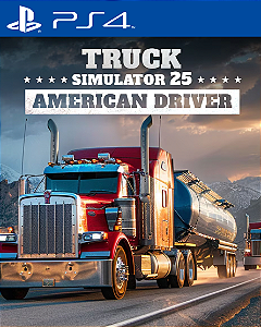 Truck Simulator 25 - American Driver PS4 MÍDIA DIGITAL