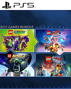 Conjunto de Jogos LEGO PS5 Mídia Digital