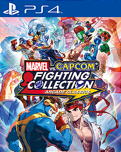 Marvel vs Capcom Fighting Collection Arcade Classics PS4 Mídia Digital