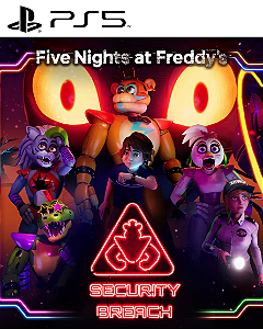 Five Nights at Freddy's Security Breach PS5 Mídia Digital