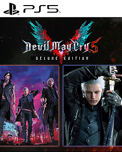 Devil May Cry 5 Deluxe Edition + Vergil Ps5 Mídia Digital