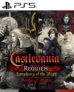 Castlevania Requiem: Symphony of the Night & Rondo of Blood PS5 Mídia Digital