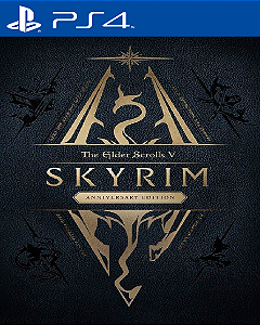The Elder Scrolls V Skyrim Anniversary Edition PS4 Mídia Digital