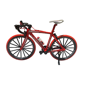 CARRINHO DE FERRO PEQUENO - BICICLETA VERMELHA