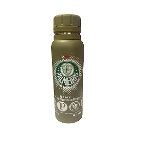 GARRAFA TÉRMICA PALMEIRAS 750 ML - MODELO 3 - (VERDE)