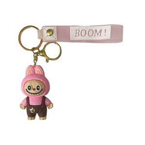 CHAVEIRO 3D - PERSONAGENS - LABUBU JARDINEIRA - CORES