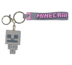 CHAVEIRO 3D - PERSONAGENS - MINICRAFT CINZA