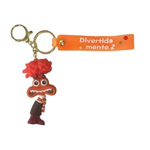 CHAVEIRO 3D - PERSONAGENS - DIVERTIDAMENTE - ANSIEDADE