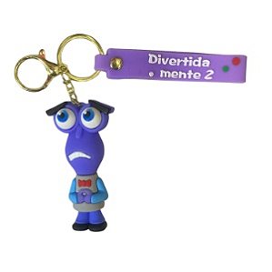CHAVEIRO 3D - PERSONAGENS - DIVERTIDAMENTE - MEDO
