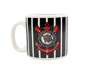 CANECA DE PORCELANA - 120 ML - CORINTHIANS - MODELO 2