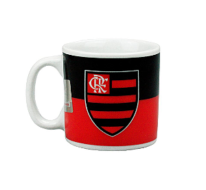 CANECA DE PORCELANA - 120 ML - FLAMENGO - MODELO 1