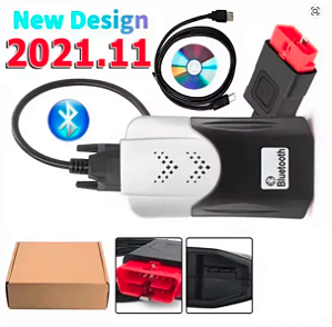 Scanner Automotivo DS150e Delphi Autocom Bluetooth com AF SPCMAX