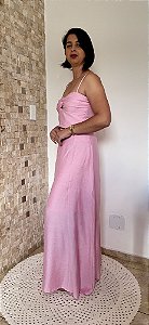 Conjunto Saia Longa e Croppet