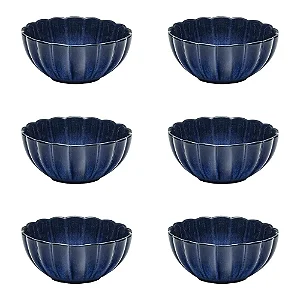 Jogo de 6 Tigelas de Sobremesa 12 cm Cerâmicas Gomes