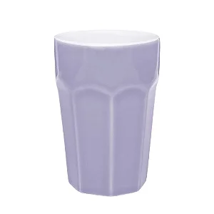 Copo Grande 300 Ml Branco/Lilás