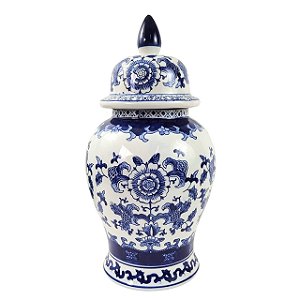 Pote Potiche Porcelana Cerâmicas Gomes