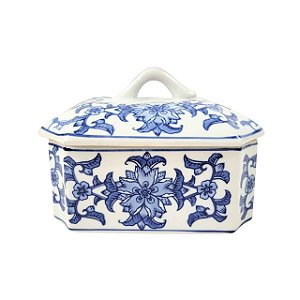 Potiche de Porcelana Porta Joia Cerâmicas Gomes