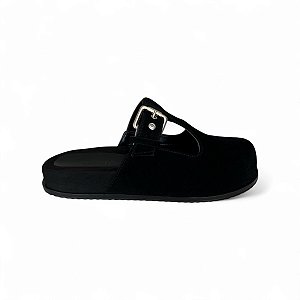 CLOG BANFF FEMININO CAMURÇA PRETO